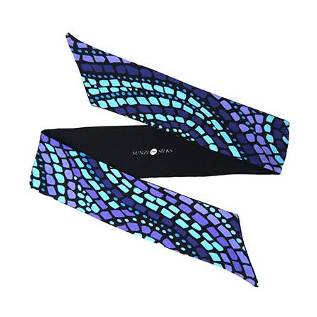 Sciarpa Twilly Turtles - Twill di seta per la vendita all'ingrosso da parte di Sunzi