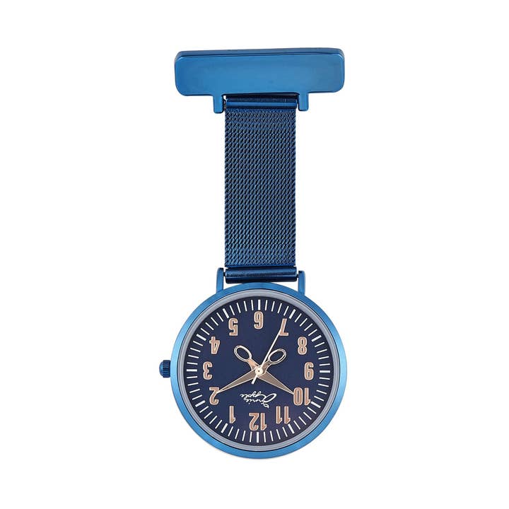 Porte-clés en maille Aurora or rose/bleu 35 pour la vente par BERMUDA WATCH COMPANY