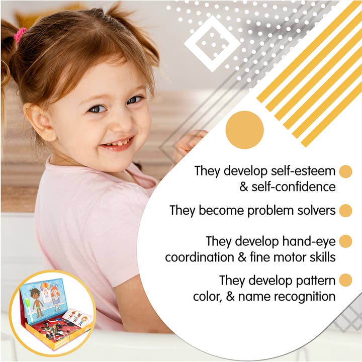 Leo & Friends - Wholesale Puzzle - Kids - Leo & Friends Magnetic Dressing Kit, 66-Pieces9