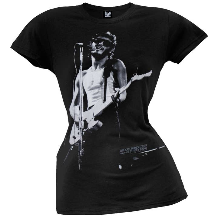 Official Store - Wholesale Screen Printed T-Shirt - Women's - Bruce Springsteen - The River Women's Juniors T Shirt