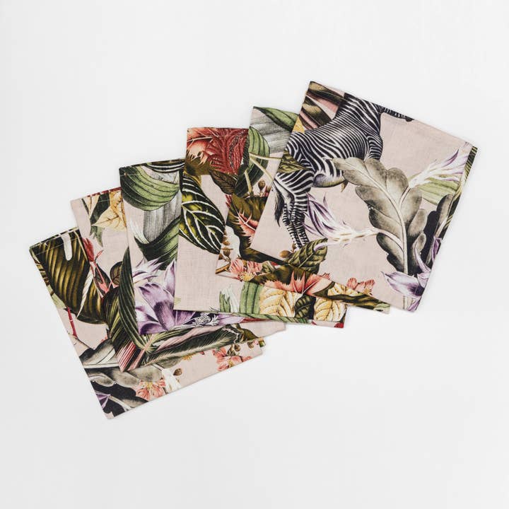 Animalia linen napkins set of 8 and other Purchase Wholesale tovaglioli. Free Returns & Net 60 Terms on Faire trending on Faire.