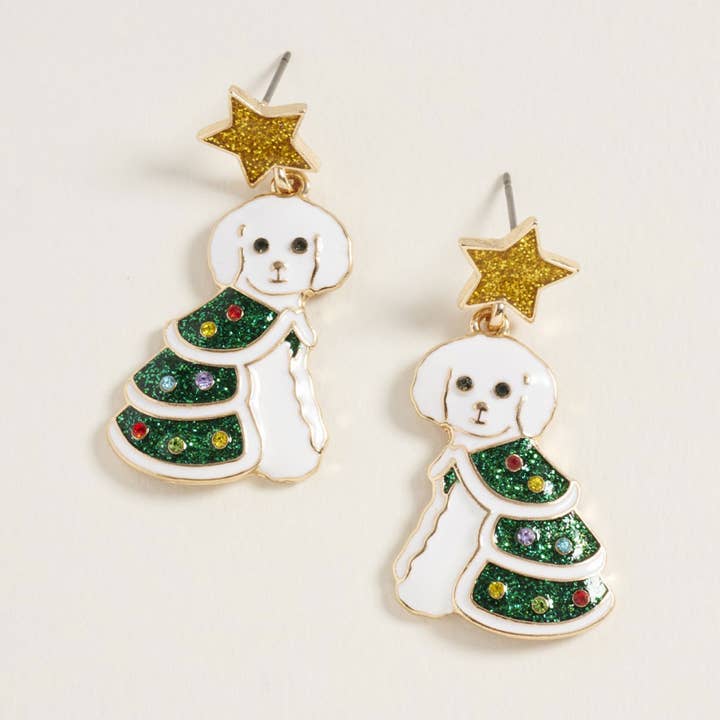 Vakantie Puppy Hangoorbellen voor wholesale door Sensibling Corp.