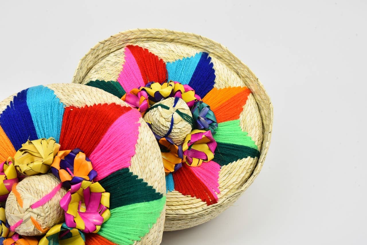 Sanyork Fair Trade - Wholesale Basket - Tortillero with Lid Tortilla Basket Palm Mexican Party