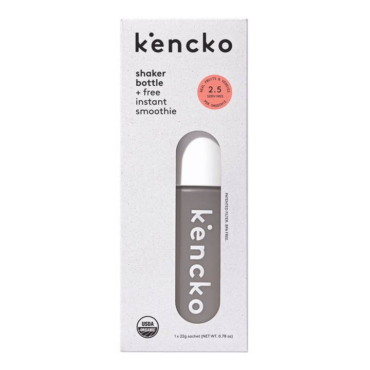 kencko - Wholesale Powdered Health Drink - Organic Fruit & Veggie Smoothie Plus Shaker Bottle