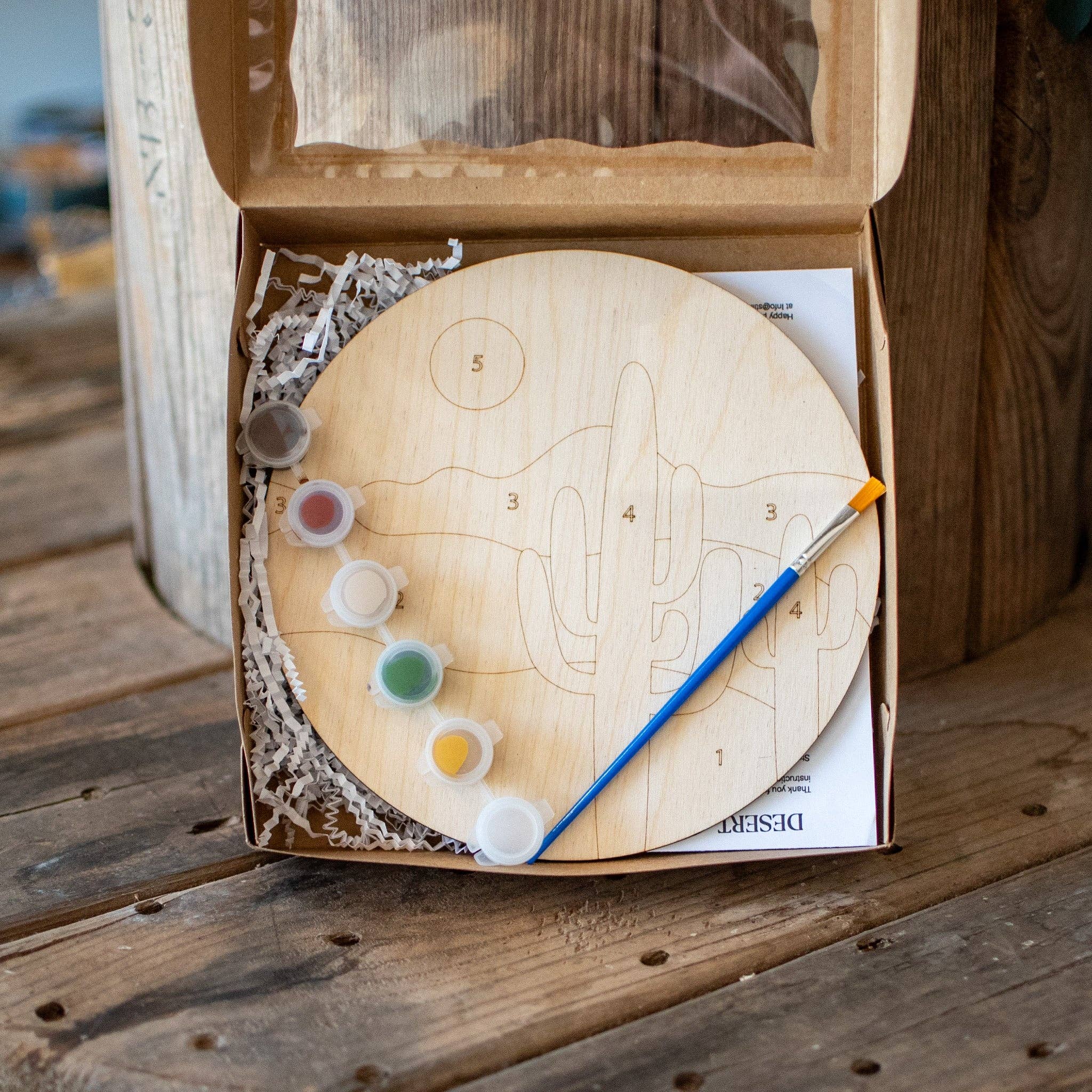 Still Magnolia - Wholesale DIY craft kit - Desert - Paint By Number1