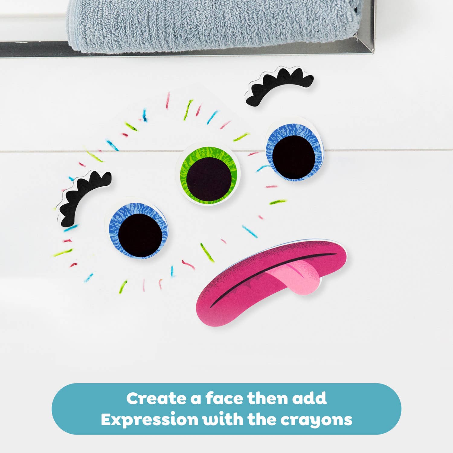 Tiger Tribe - Wholesale Bath Toy - Baby - Bath Faces3