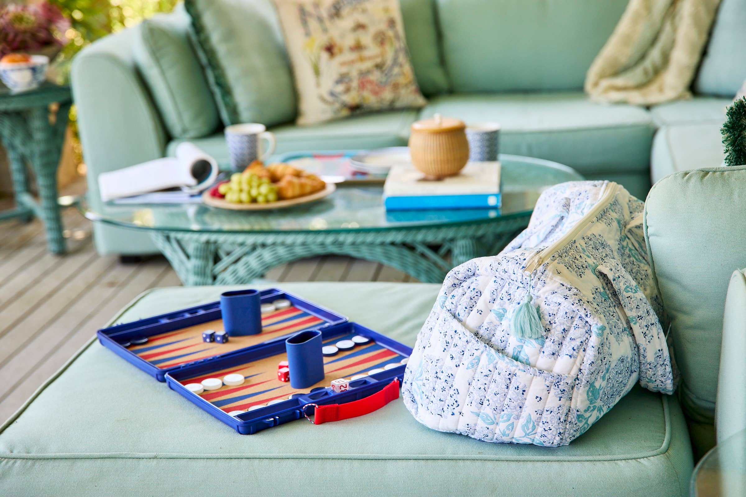 Gammn - Vente Jeux de société - The Board – plateau de backgammon portable et moderne14