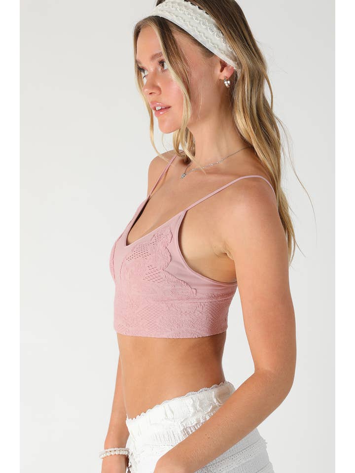 NIKIBIKI - Venta al por mayor Brallete - Mujer - NS7770 - Bralette bordado de encaje3