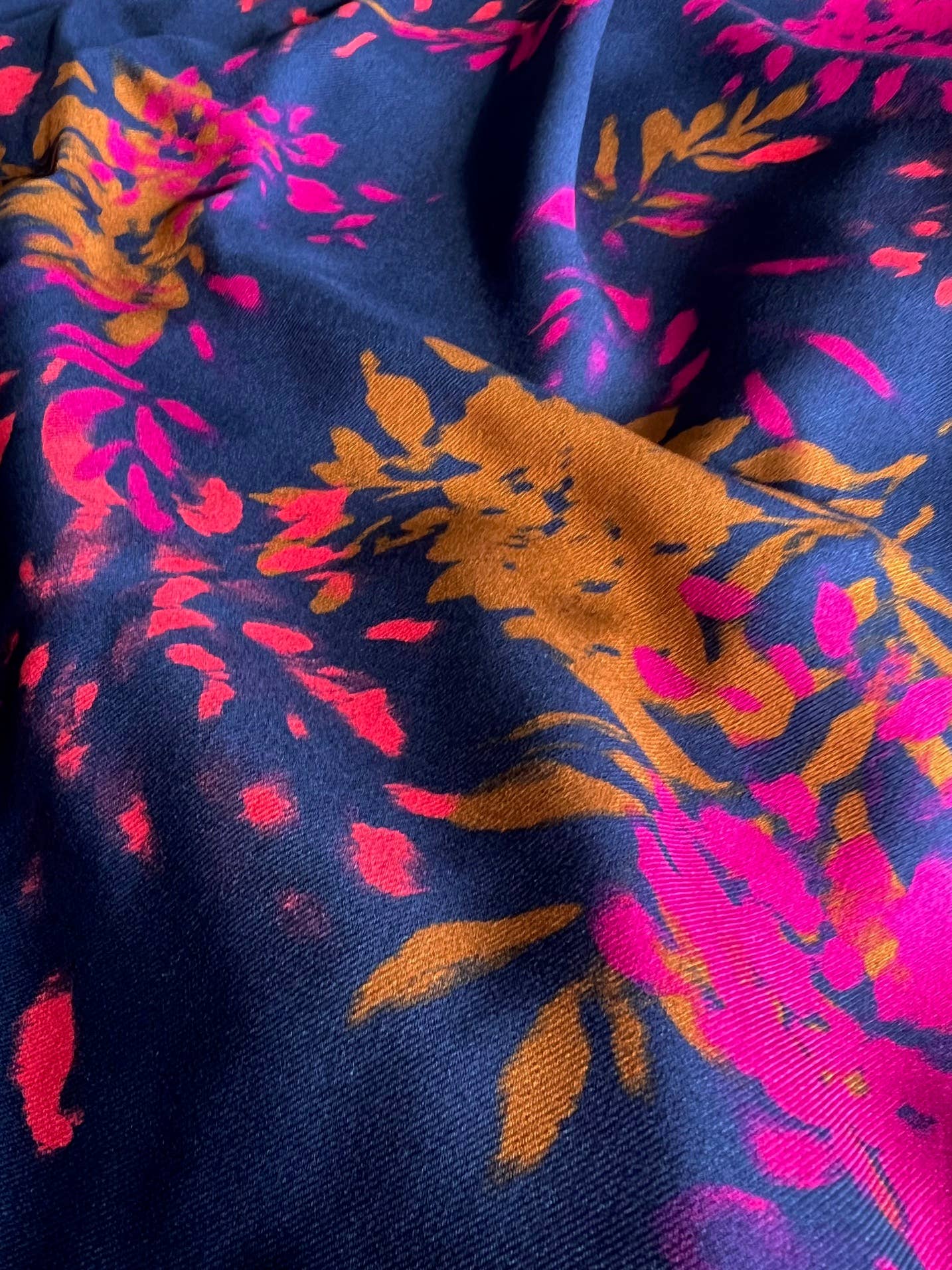 MY DRESS MADE - Wholesale Fabric - ELENA viscose twill fabric - Printed in France5