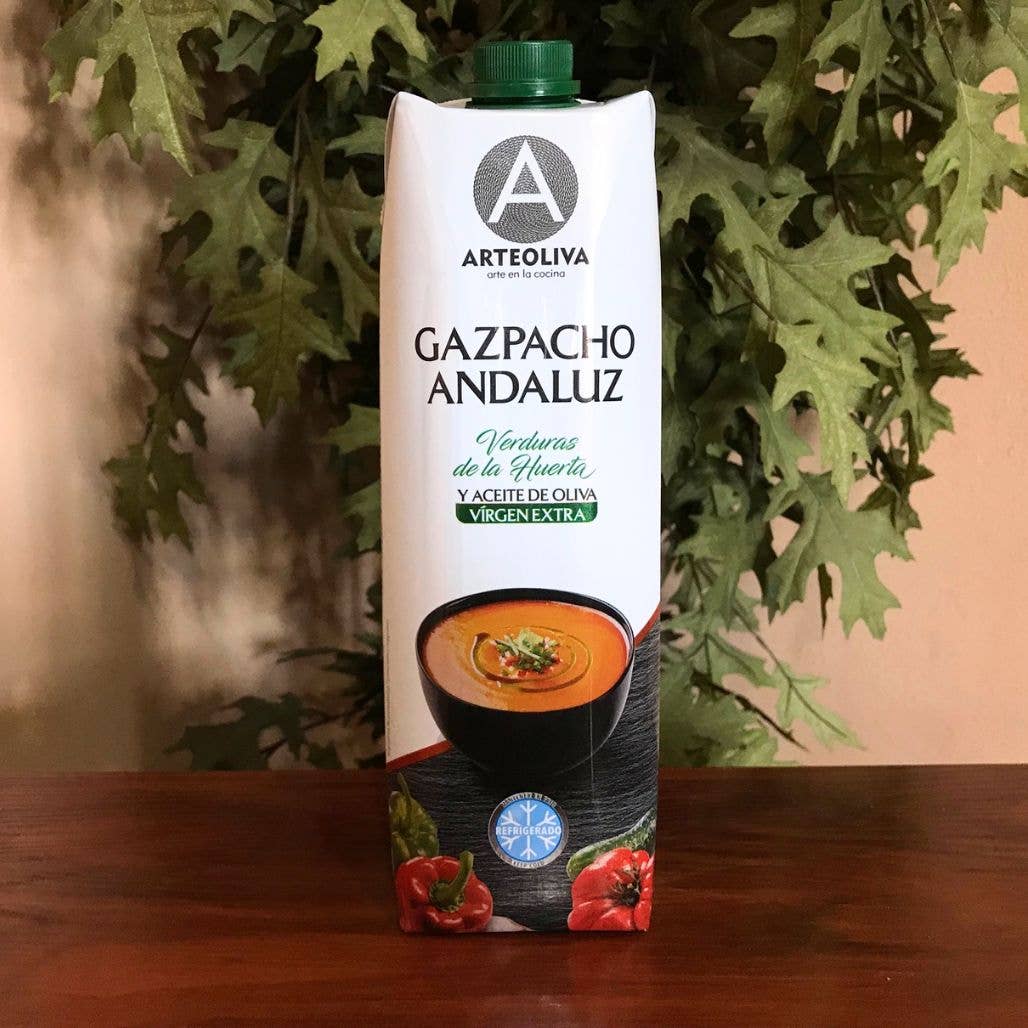 LE GOURMET CENTRAL - Wholesale Soup - Arteoliva Gazpacho Cold Soup from Andalucia - 1L4