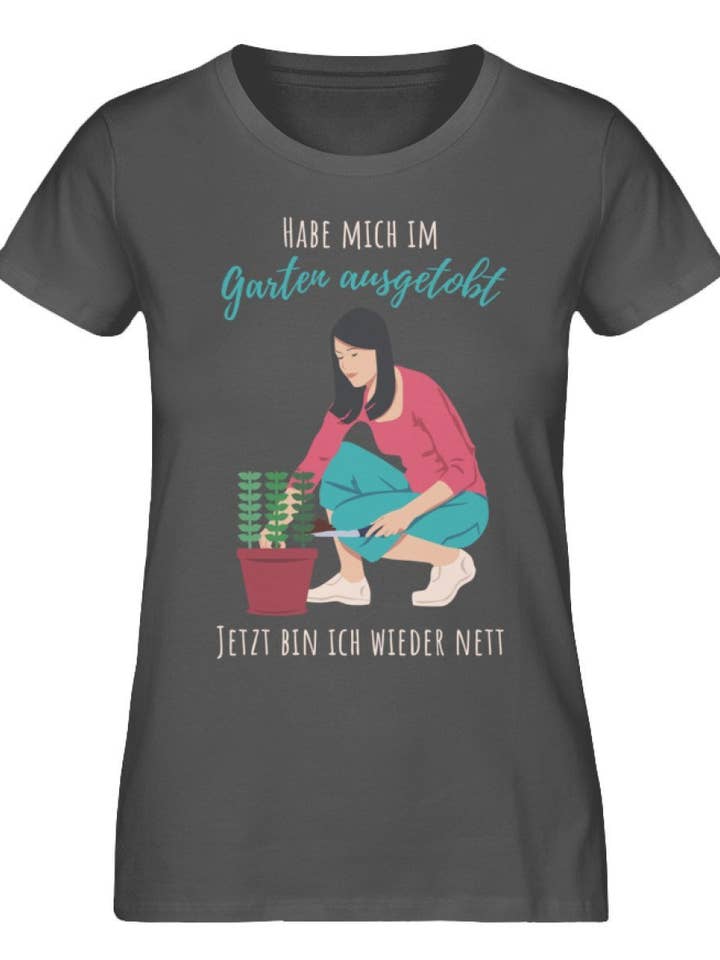 Fra damp i haven - kvinders premium økologisk skjorte for engroshandel hos GARTENFAN