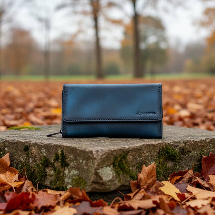 Alta Quero - Wholesale Crossbody Bag - Women's - Textured Leather Essentials Set– Wallets Crossbody BlueBlack6