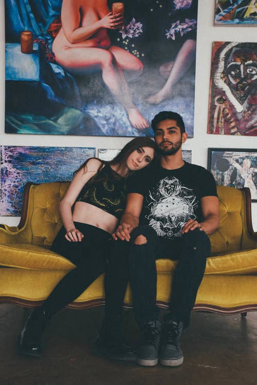 Solstice Handmade - Wholesale T-shirt met print - Dames - Witching Hour T-shirt van biologisch katoen2