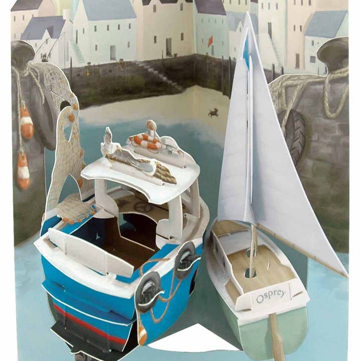 Boston International - Wholesale Everyday Greeting Card - Harbor Santoro Interactive 3D Swing Card
