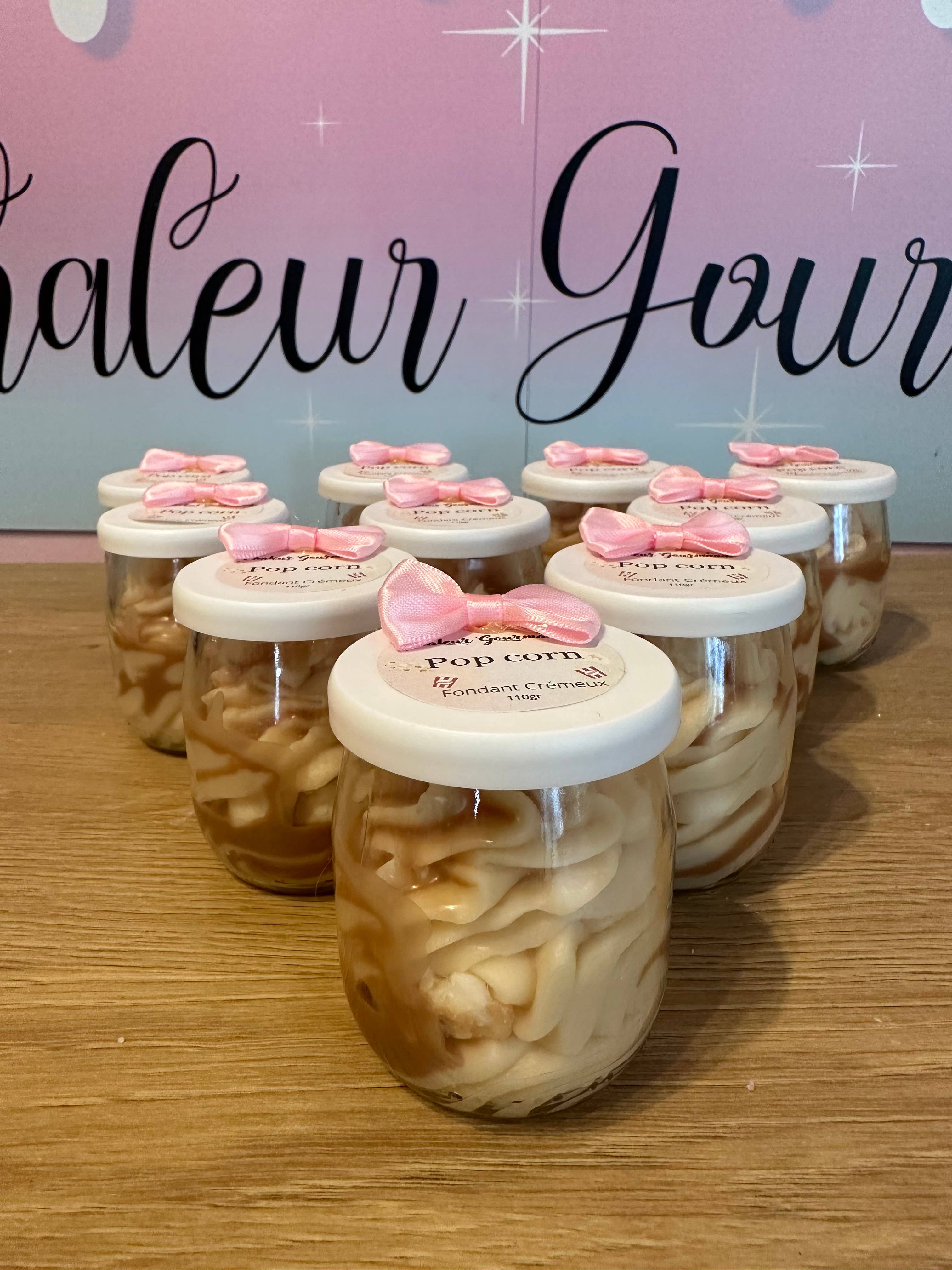 Chaleur Gourmande – Großhandel Schmelzwachs – Cremiges Popcorn-Fondant0