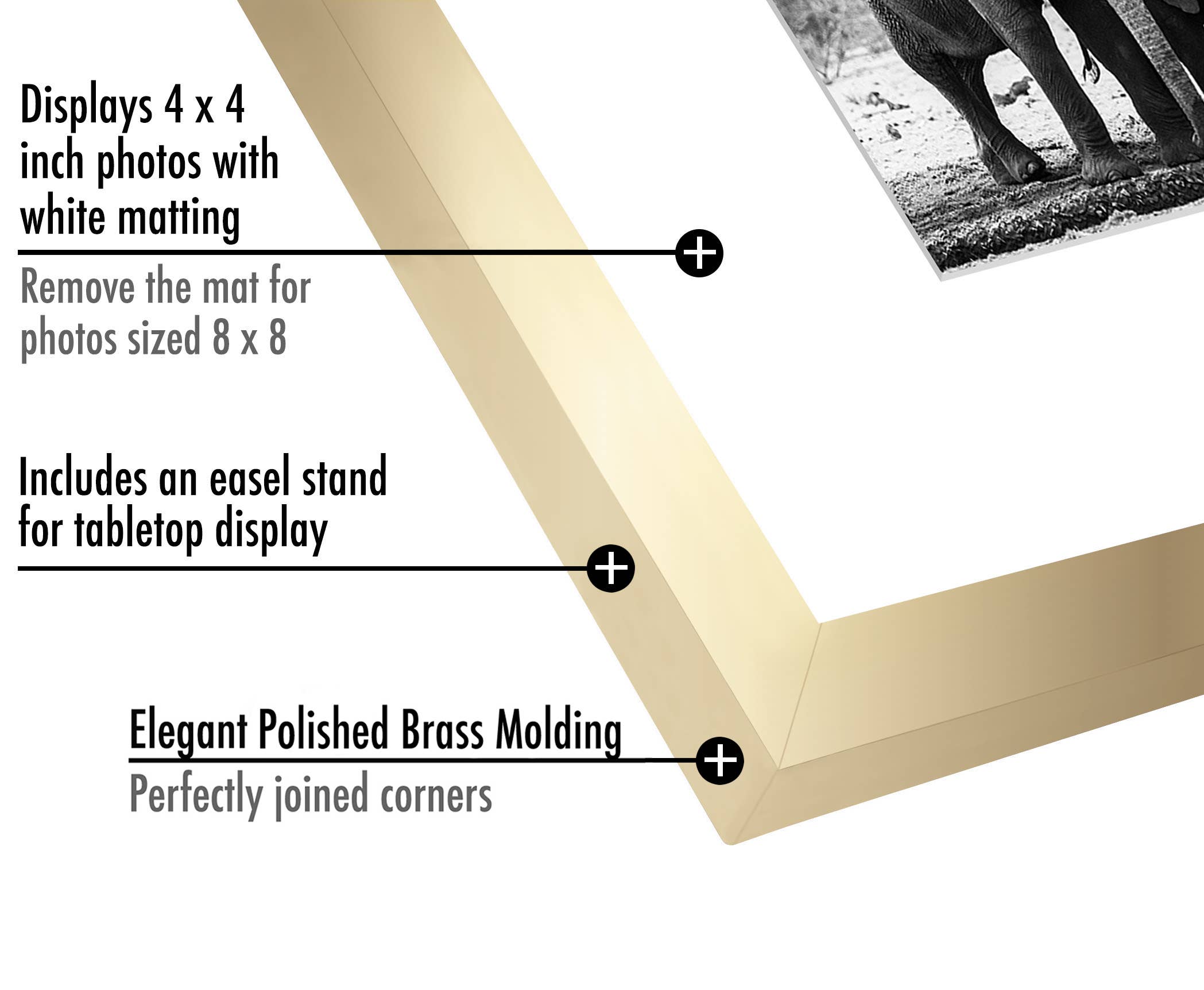 Americanflat - Wholesale Picture Frame - Americanflat Picture Frame with Mat Standard Molding32