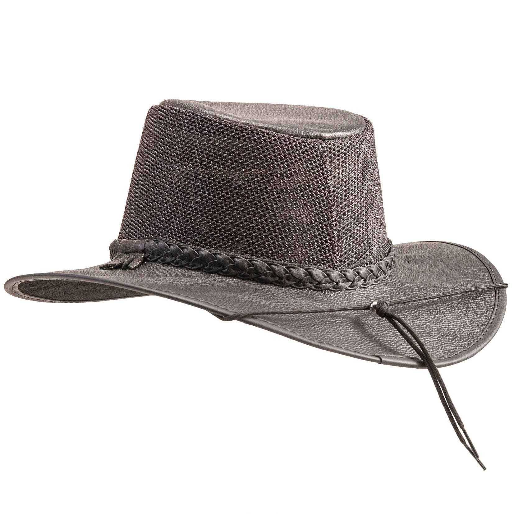 American Hat Makers - Wholesale Fedora - Unisex - Wide Brim Outback Sun Hat - Style Breeze11