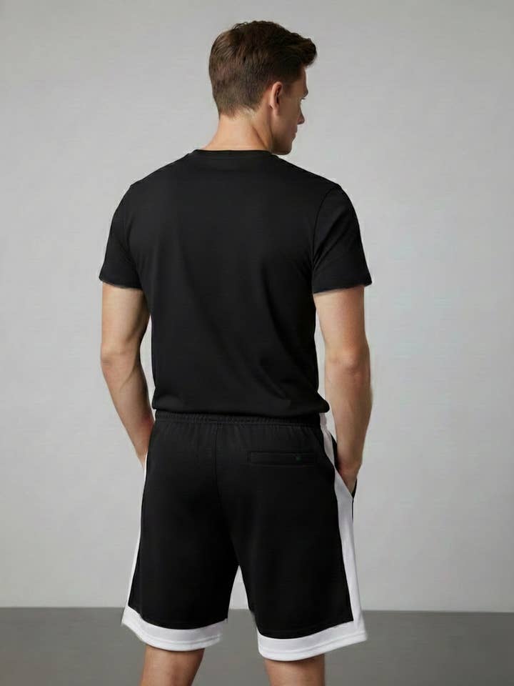 Lime Tree Clothing Inc. - Vendita all'ingrosso Completo sportivo - Uomo - Pantaloncini da basket uomo con tasche profonde – vestibilità comoda11