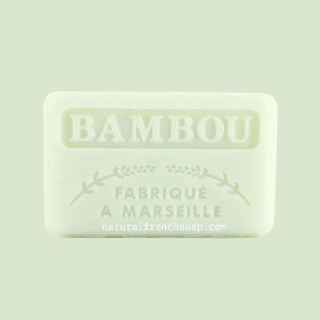 French Soap Wholesale - Vendita all'ingrosso Saponette - Sapone francese all'ingrosso di bambù 125g