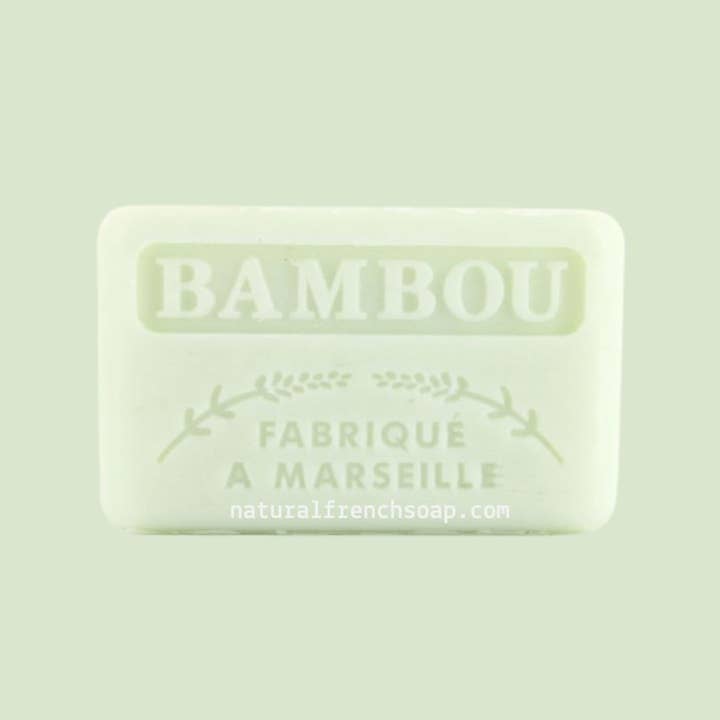 French Soap Wholesale - Wholesale Bar Soap - 125g Bamboo Wholesale French Soap