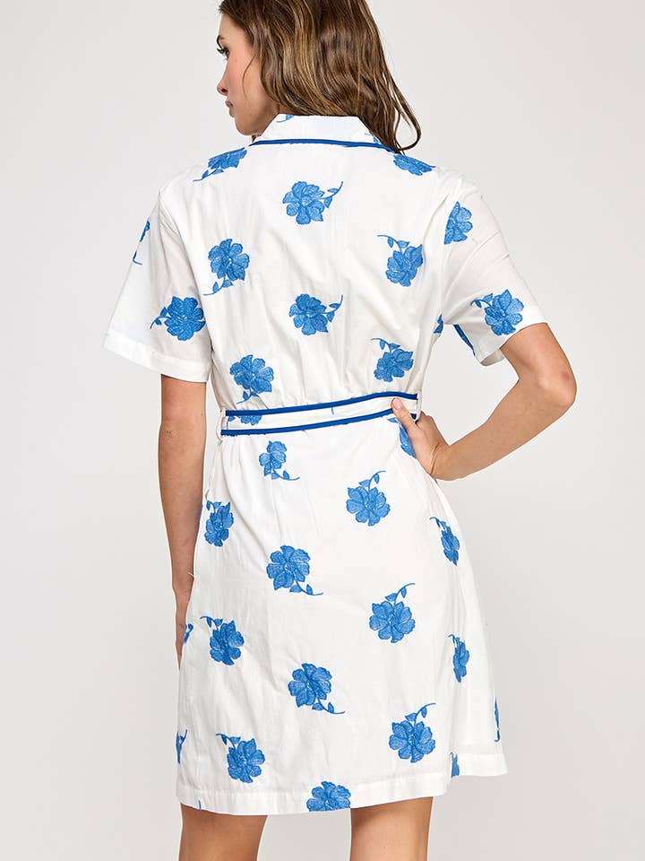 RUBIENN - Venta al por mayor Vestido - Mujer - Vestido corto bordado2