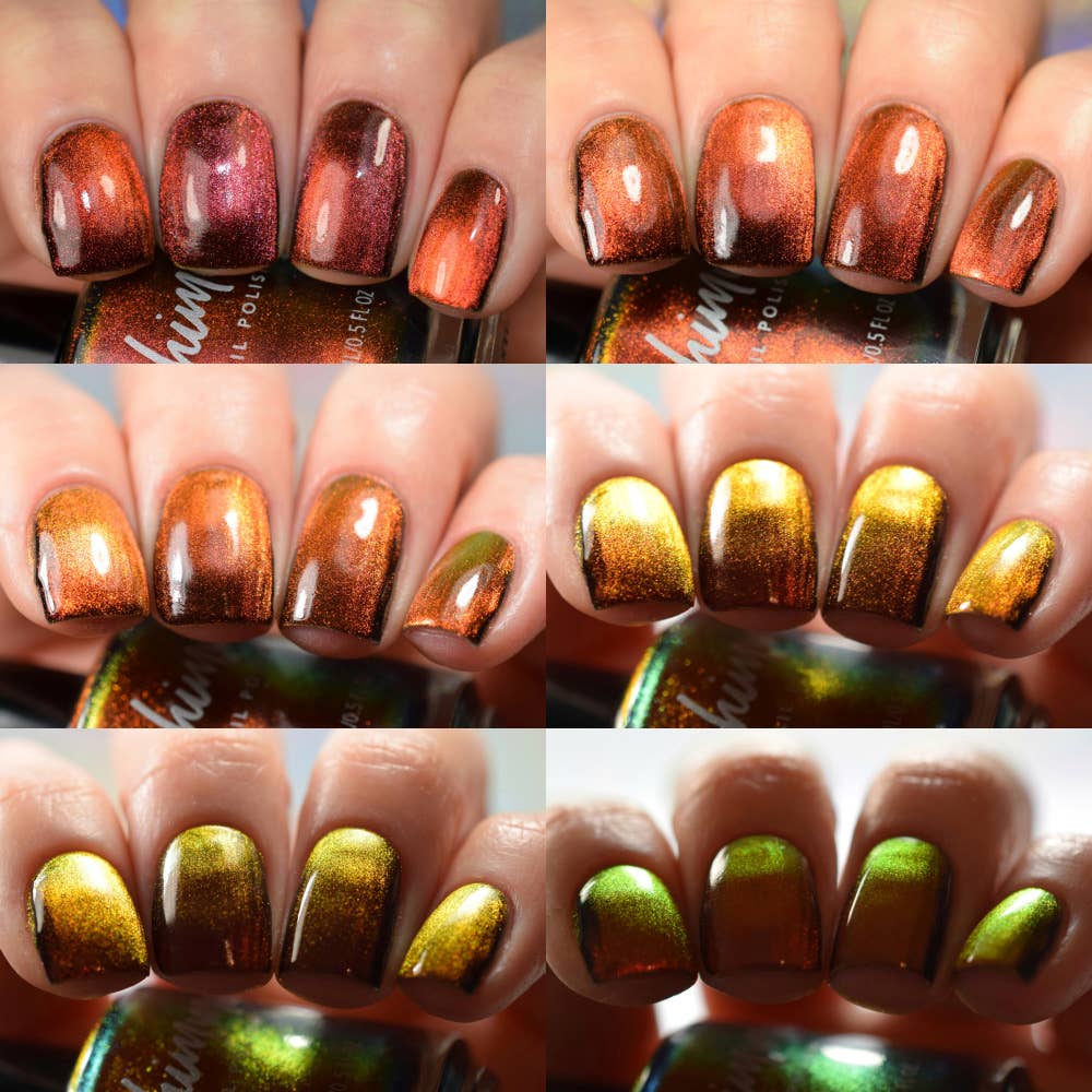 KBShimmer - Vente Vernis à ongles - Vernis à ongles magnétique multichrome chauffé3