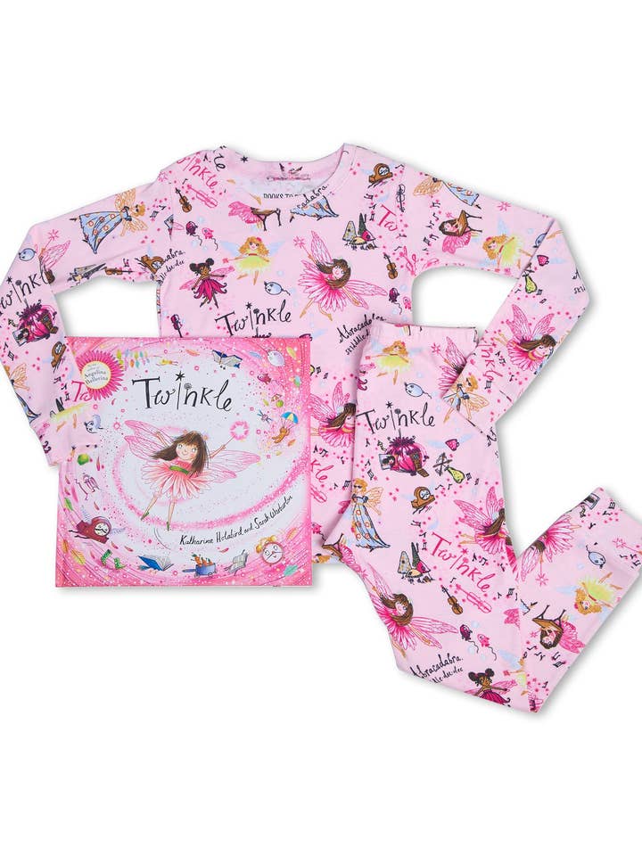 Twinkle - Flat Pack PJ Set With Book for wholesale by Books to Bed