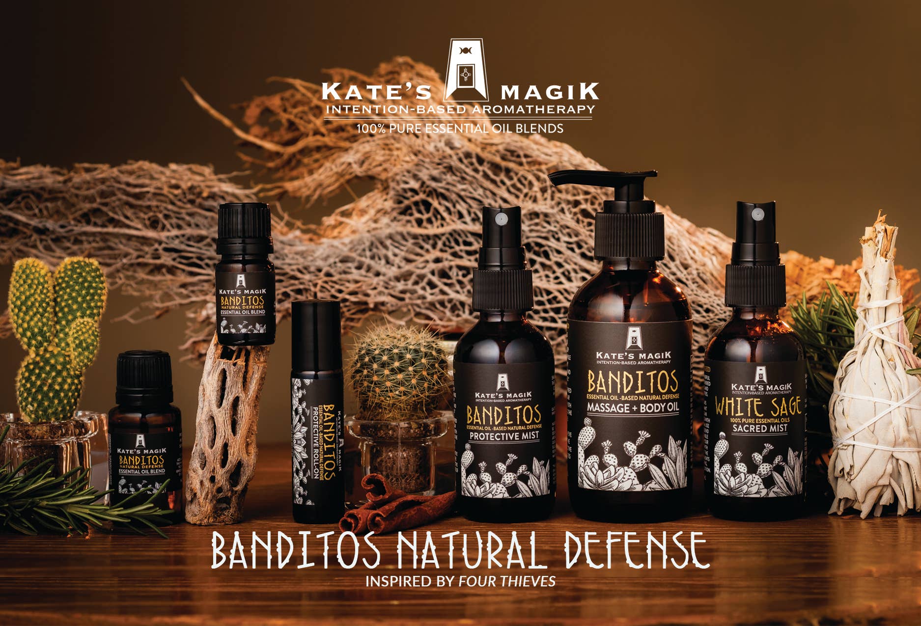 Kate's Magik - Wholesale Essential Oil Roll-On - Banditos Natural Defense Roll-On Immunity & Energy Protect4