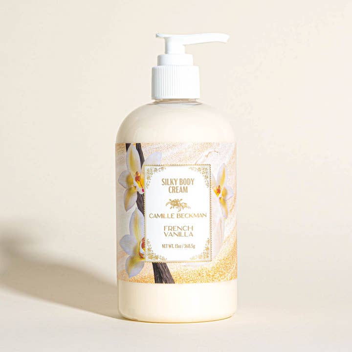 Camille Beckman - Wholesale Body Cream/Lotion - French Vanilla Hydrating Silky Body Cream 13oz
