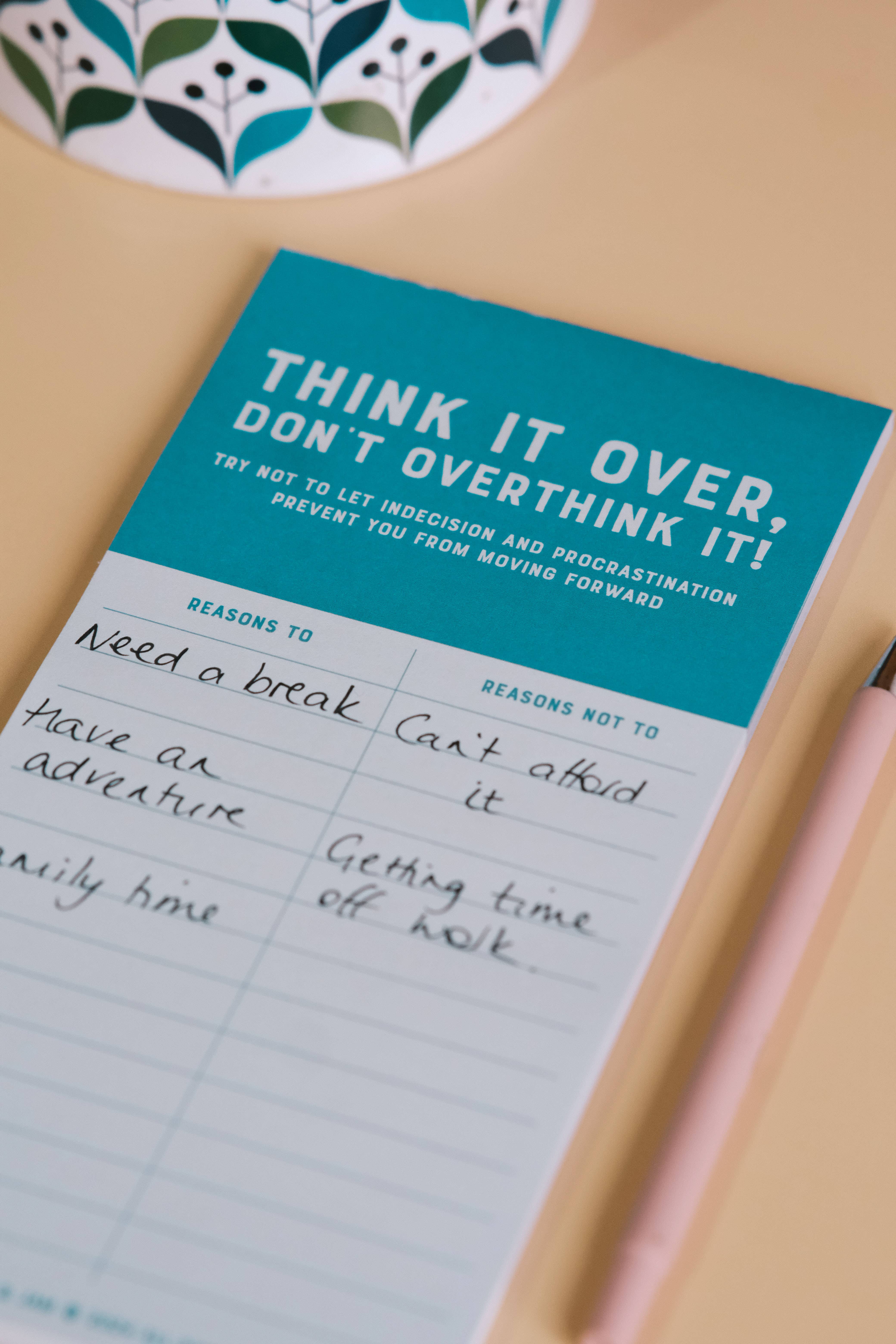 REMOVED BRAND - Vendita all'ingrosso Bloc notes - Pensaci sopra il blocco note1