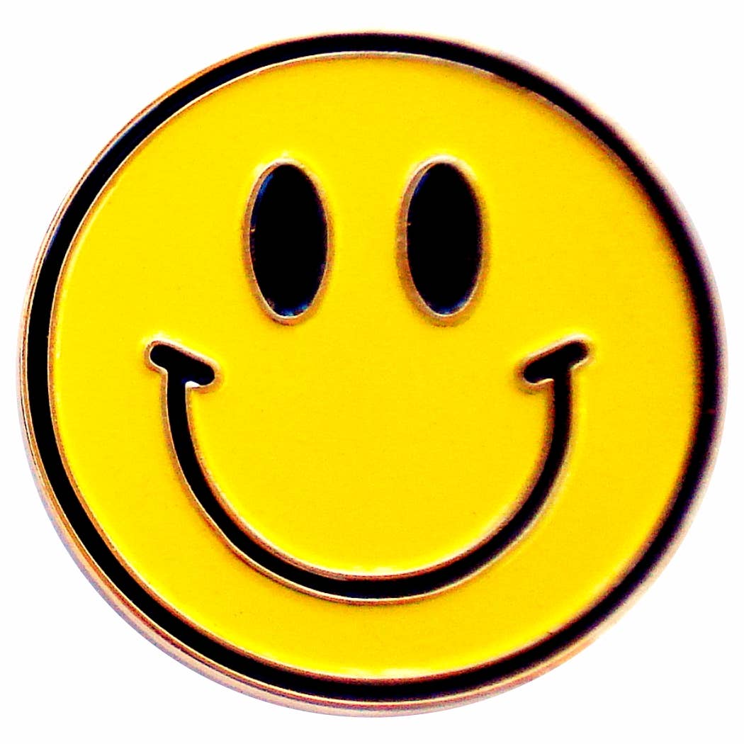 Smart Charms - Wholesale Badge Accessory - Women's - Enamel Smiley Badge Holder1