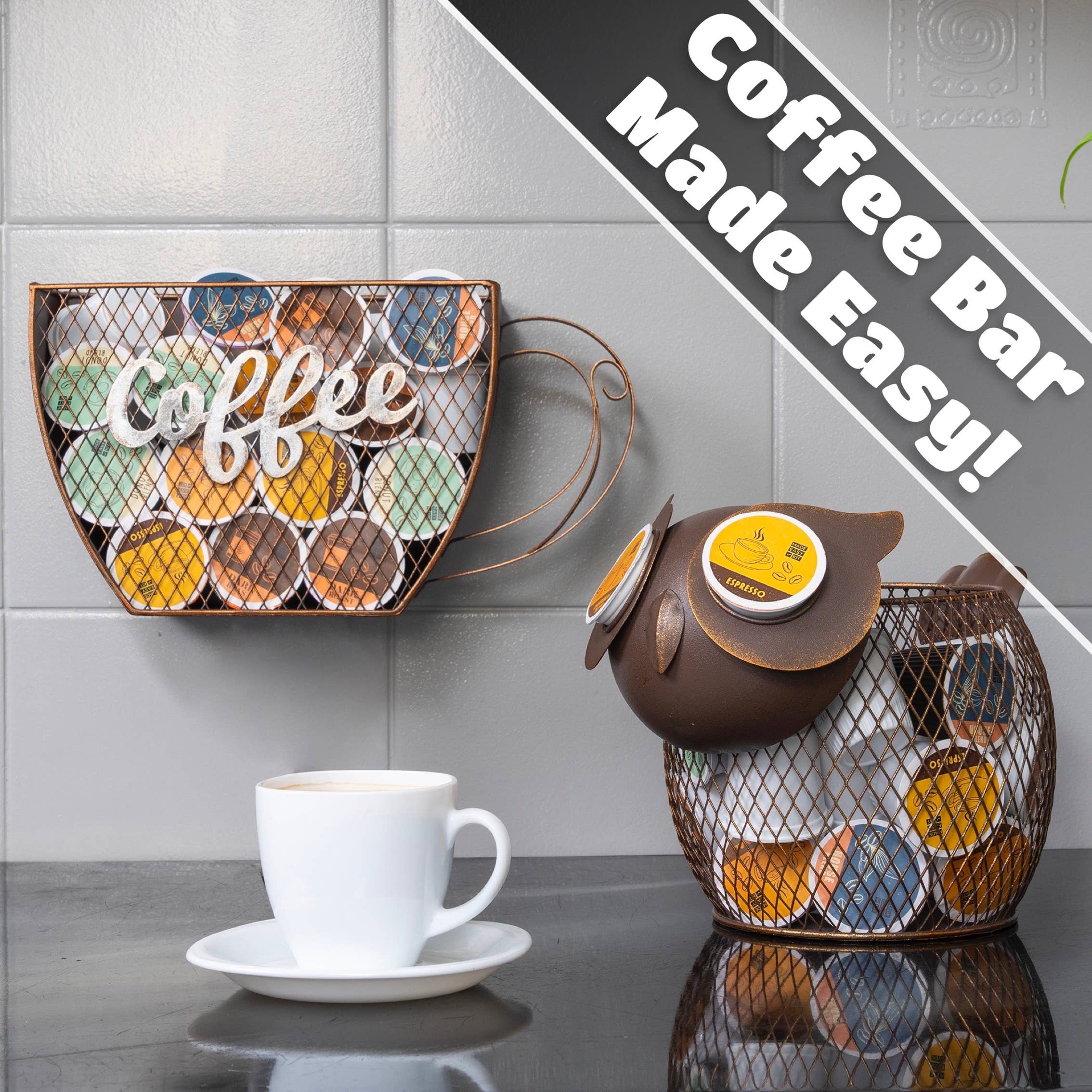 MADE EASY KIT - Wholesale Kitchen Storage/Organizer - Made Easy Kit Coffee Pod Organizer - Home Functional Décor27