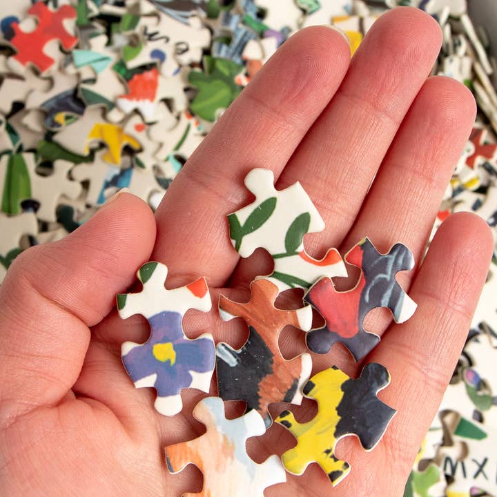 1canoe2 | One Canoe Two Paper Co. – Engroshandel Puslespil - Voksen – fjervildt venner - 1.000 brik fugl puslespil5