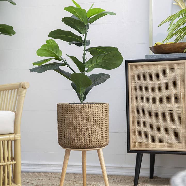 A&B Home Group Inc. - Wholesale Artificial plant - 20x16x35" Artificial Fiddle-Leaf Fig Potted Plant6