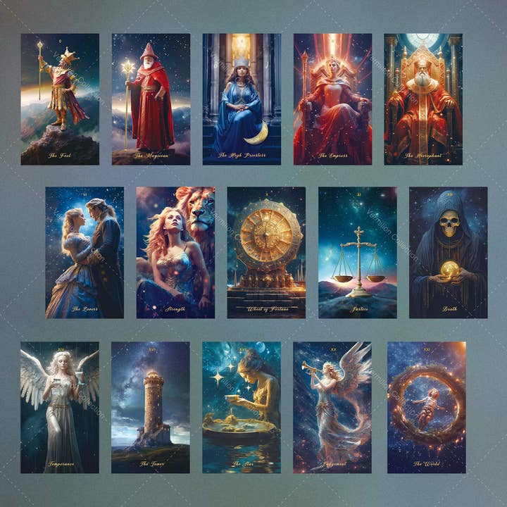 Vermilion Collection - Wholesale Tarot Cards - Star Realm Tarot6