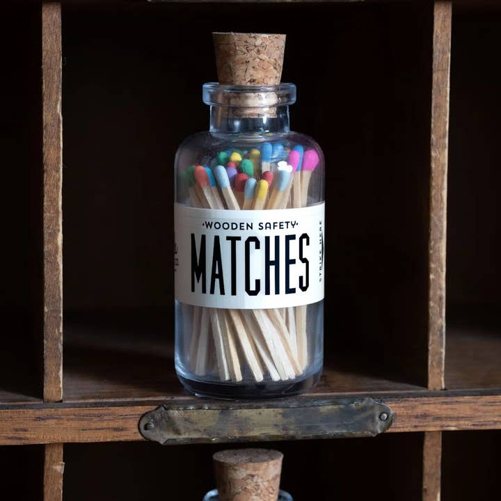 Made Market Co. - Wholesale Matches - Mini Apothecary Vintage Variety Matches0