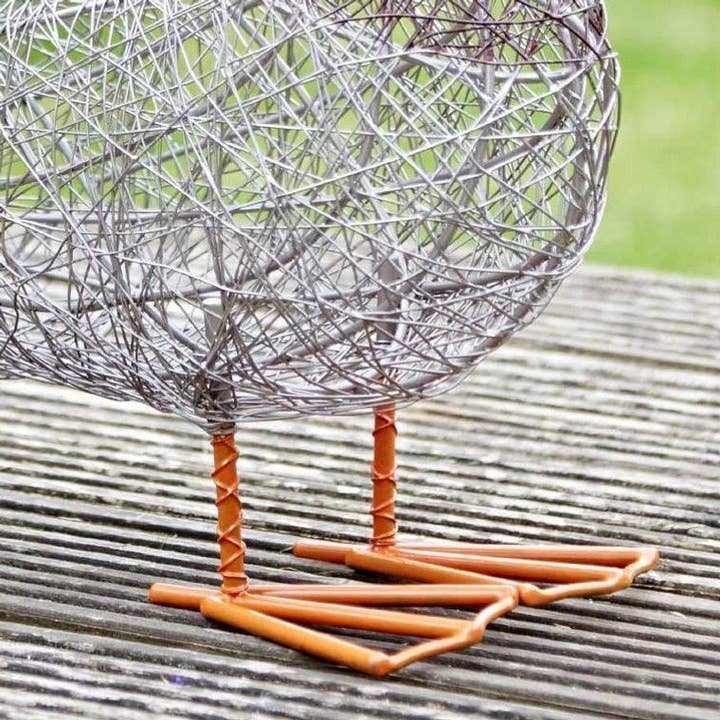 The Paper High Gift Company Limited - Wholesale Outdoor Ornament/Decor - Handmade Duck Wire Garden Ornament2
