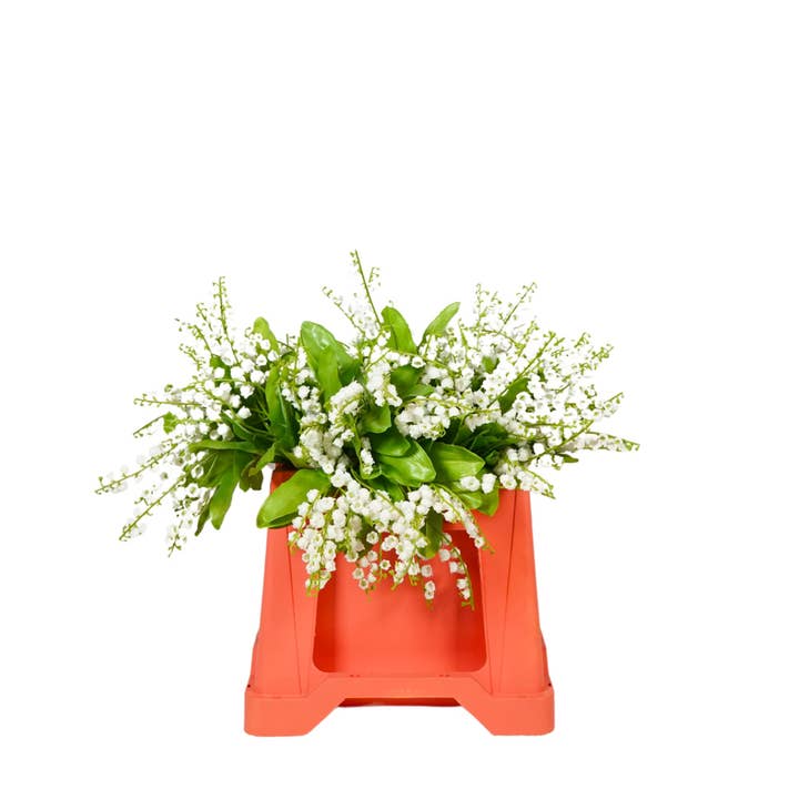 Wildflowers by Floriette - Wholesale Artificial Flowers - Lily of the valley Artificial bundle x3 white 35cm