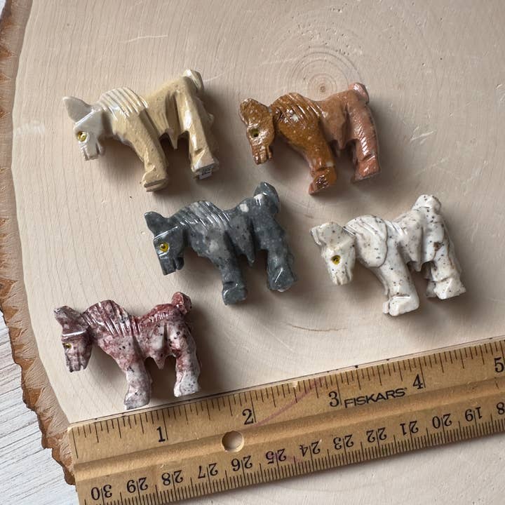 Pebble House - Wholesale Spiritual Stone/Crystal - Soapstone Animal Carving 30+ Varieties - Crystals & Stones25