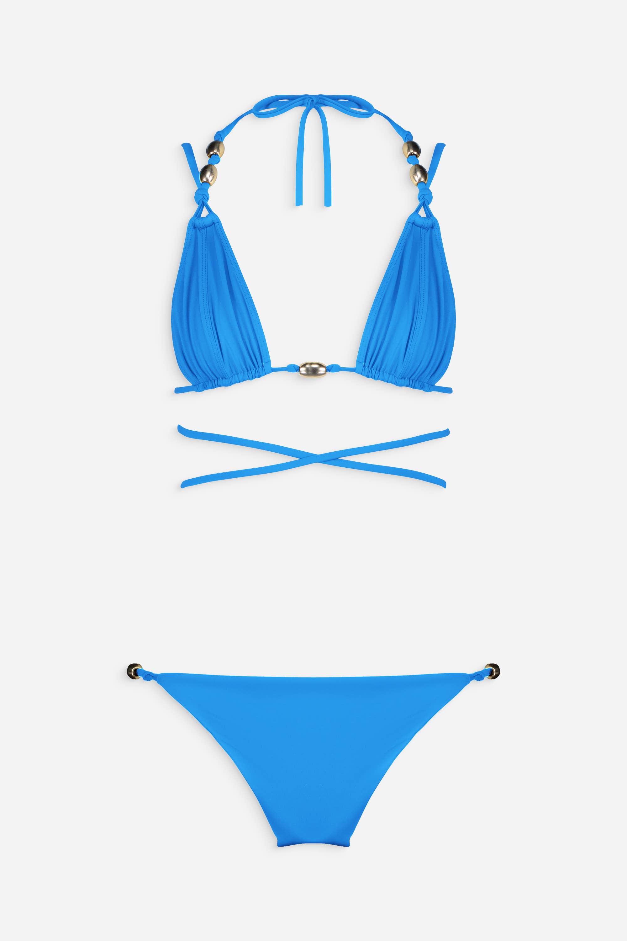 MALILUHA - Wholesale Two Piece Swimsuit - Women's - Apricate Bikini Blue1