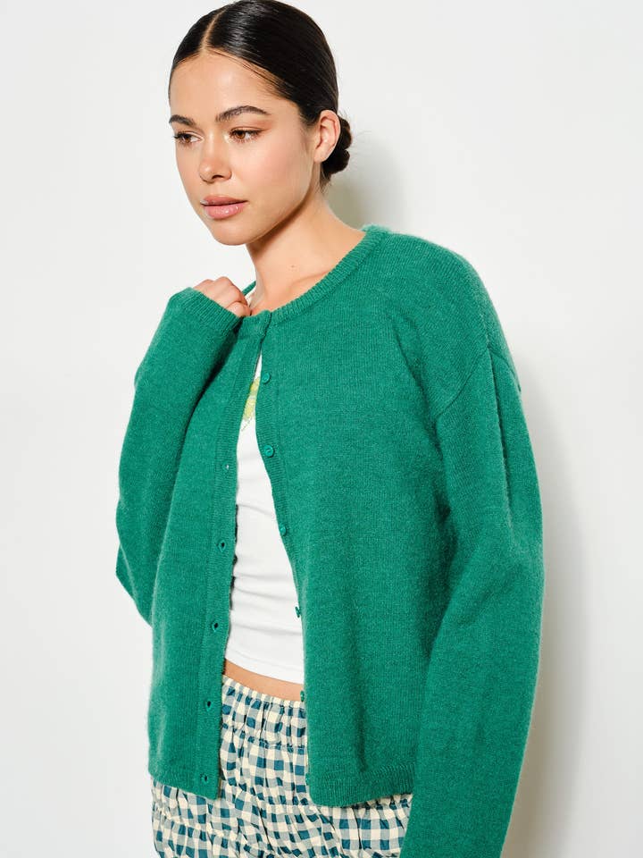 Pretty Garbage - Wholesale Cardigan - Women's - MARLEY LIGHTWEIGHT OVERSIZED CARDIGAN9