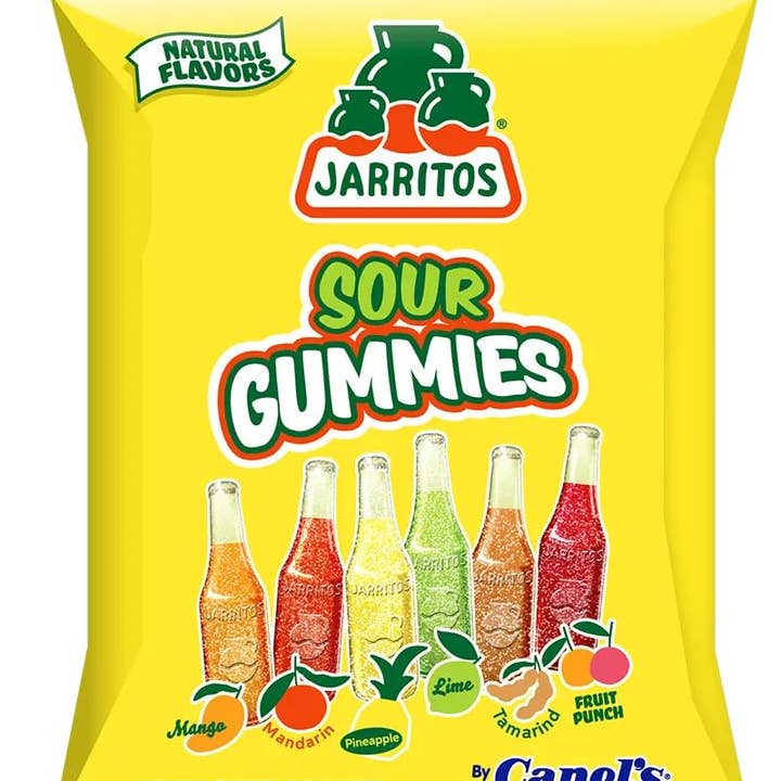 L&F Universal Goods - Wholesale Gummy - JARRITOS SOUR GUMMIES 8OZ/12CT0