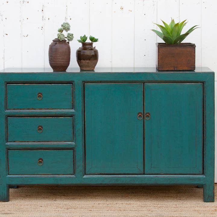 Lacquered Ming Style Asian Credenza for wholesale by De-cor