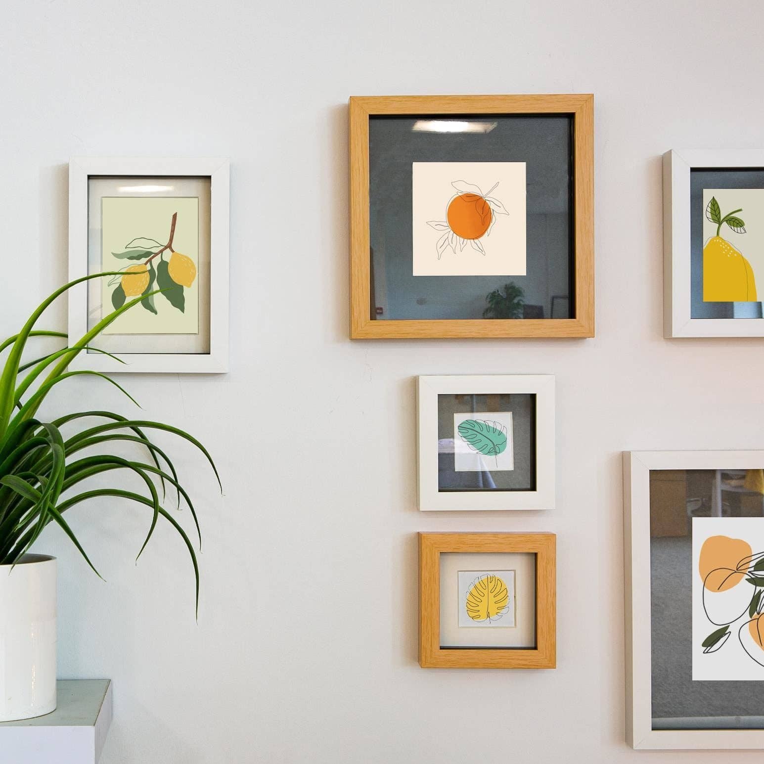 Rinkit Ltd – wholesale Picture frame – A4 Frame Picture Mount - for A5 (6" x 8") Image - By Nicola Spring9