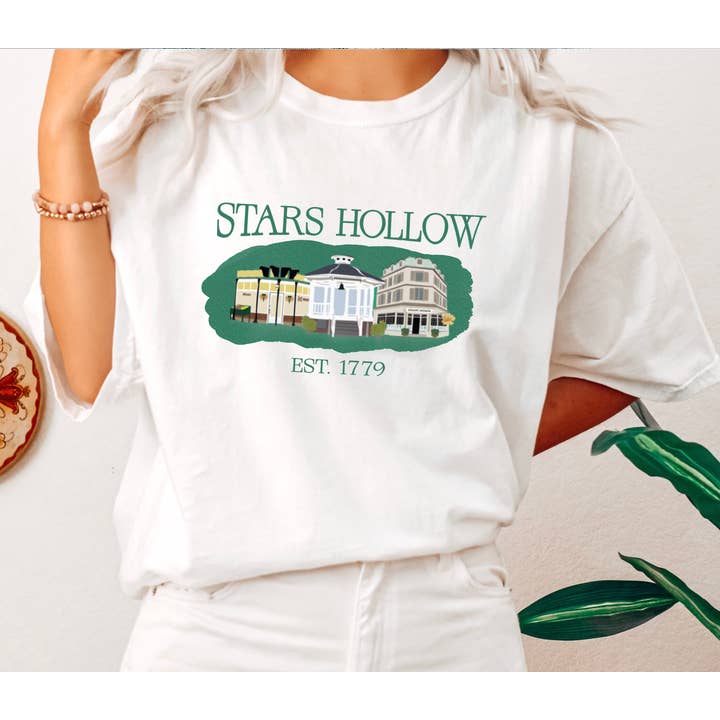 Stars Hollow *Gilmore Girls* Tee for wholesale by Letters and Lucy