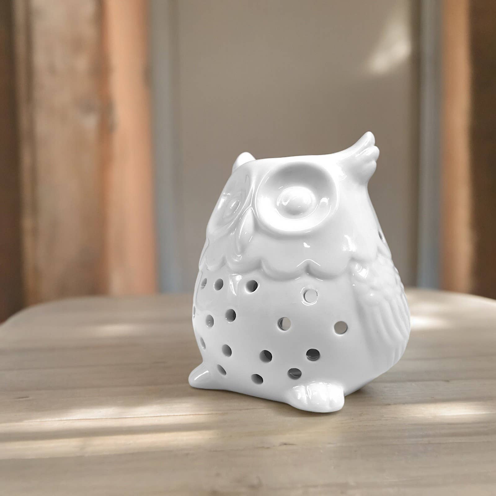 Zen'Arôme - Wholesale Fragrance Warmer - Ceramic Owl Fragrance Burner - Compatible with Melts9