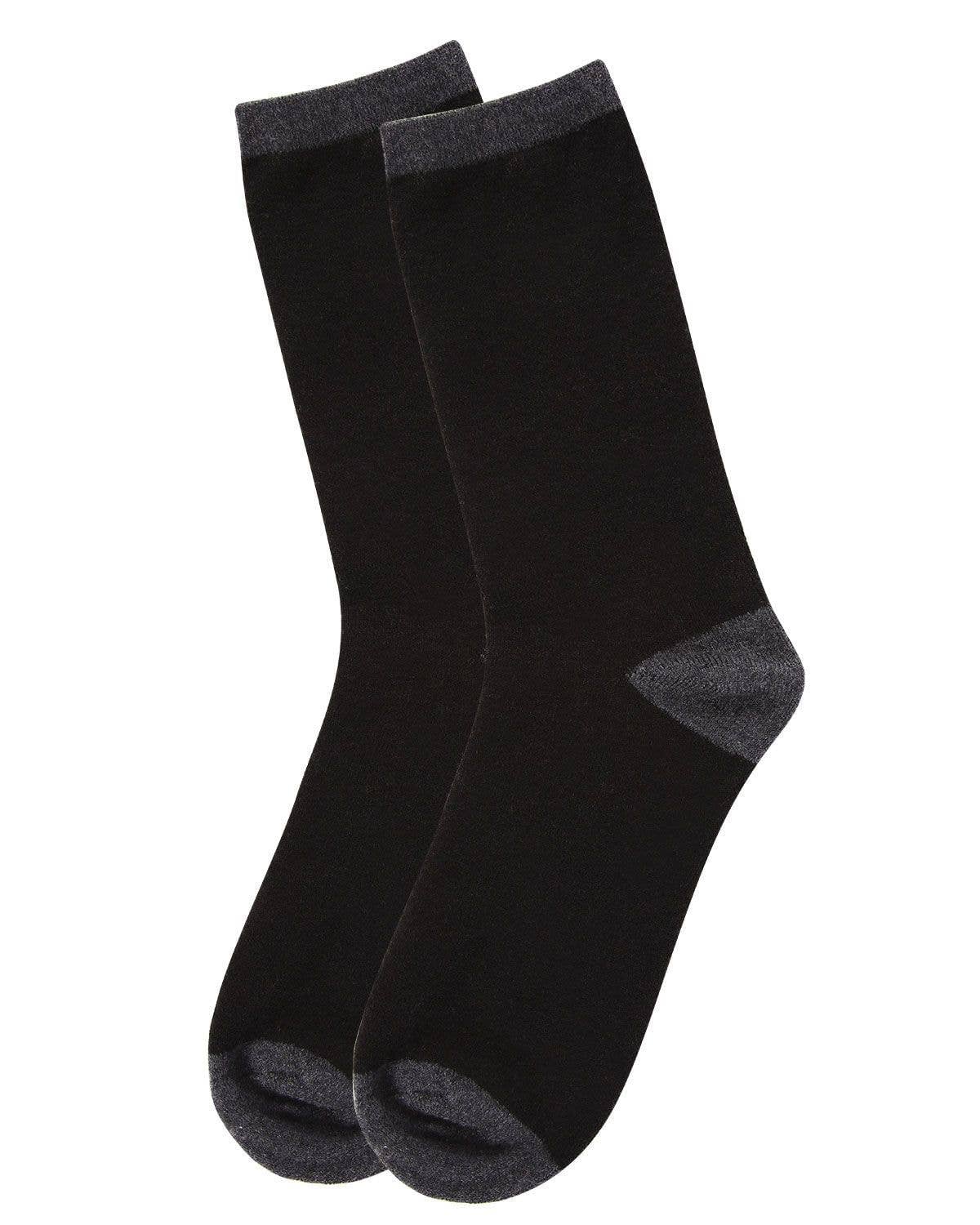 Infinity Classics International Inc. - Wholesale Socks - Women's - MeMoi Tipped Flatknit Cashmere Crew Socks2