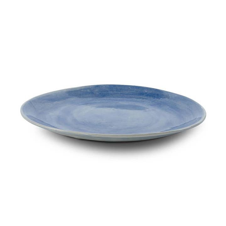 Dinner Plates Blue Wash for wholesale by Wonki Ware