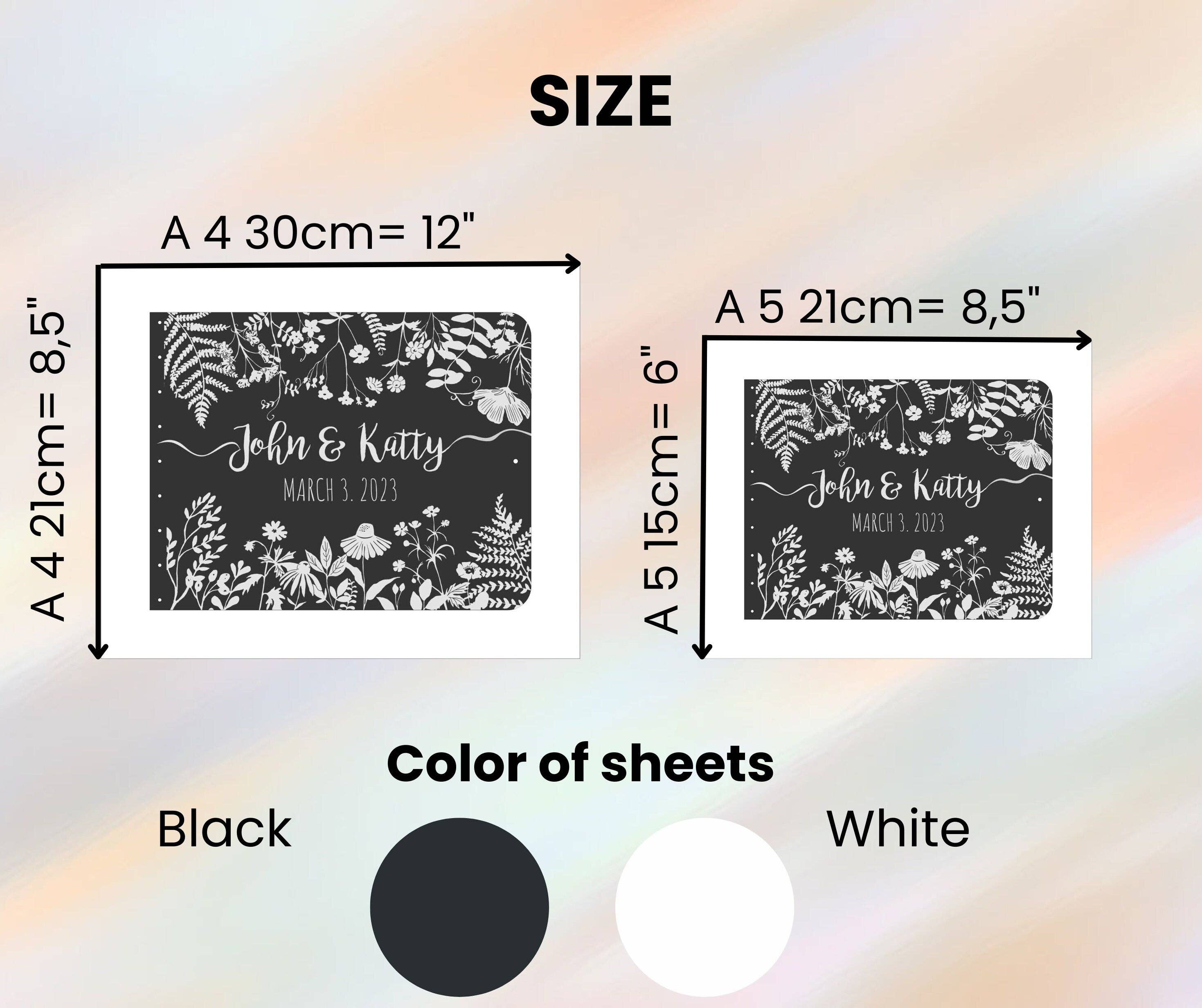 Cherish Deal - Wholesale Guest Book - Wooden Floral Guest Book with Wildflowers, Photo Album6