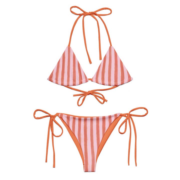 OP Stripe Bikini for wholesale by BY GREY Design